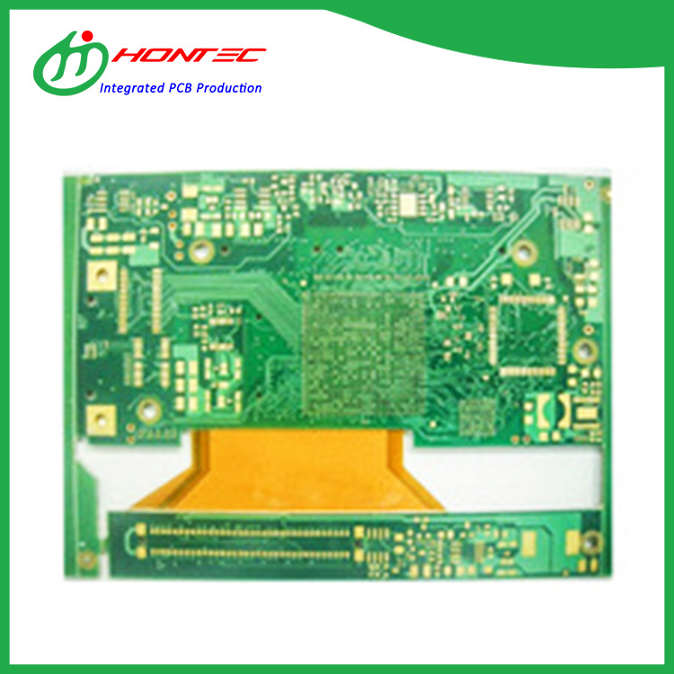 6-laags FR406 Rigid Flex PCB